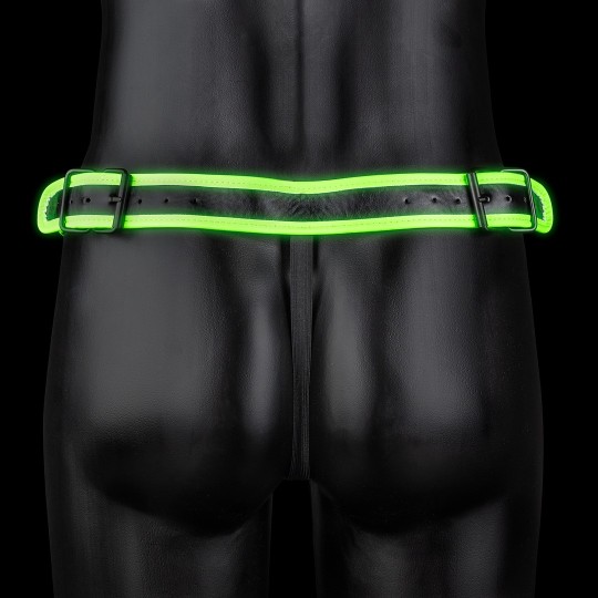 STRIPED JOCKSTRAP - GLOW IN THE DARK