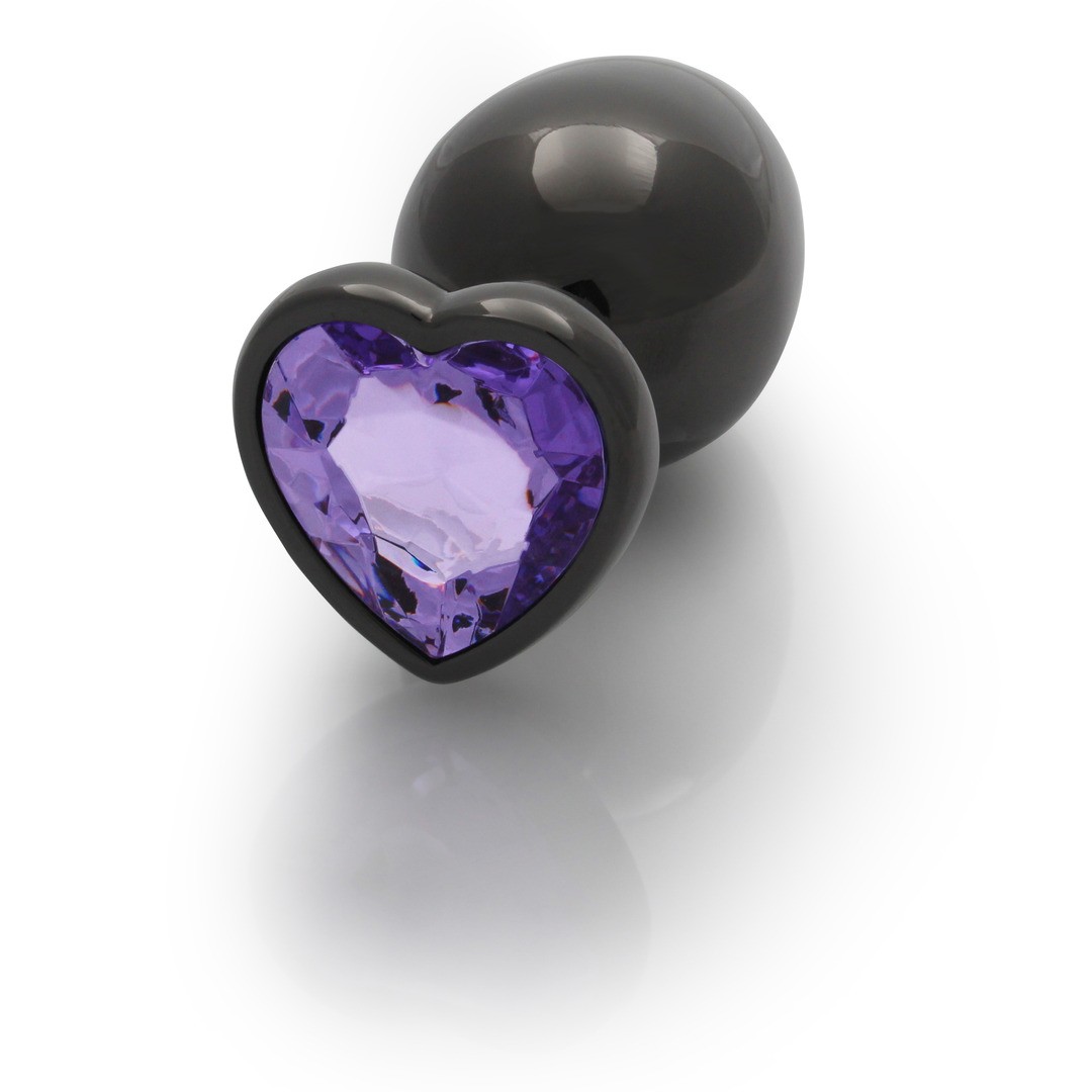 HEART GEM BUTT PLUG - LARGE