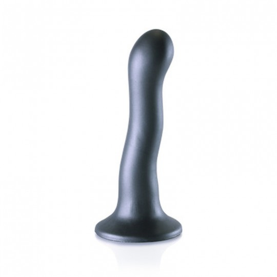 ULTRA SOFT SILICONE CURVY G-SPOT DILDO - 7\&#039;\&#039; / 17 CM