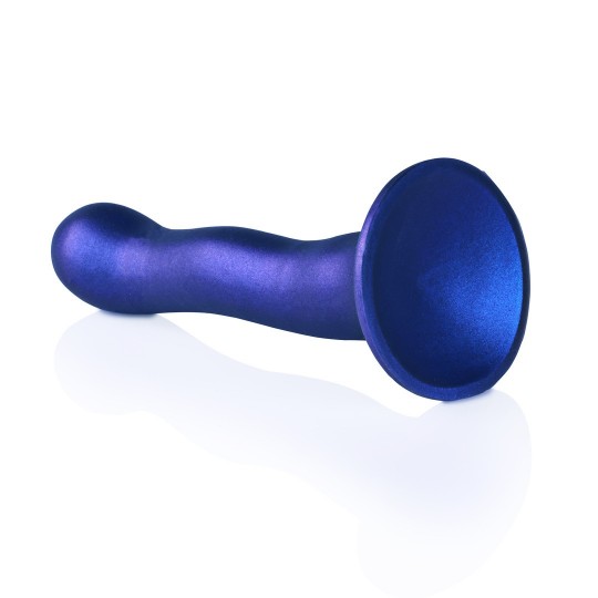 ULTRA SOFT SILICONE CURVY G-SPOT DILDO - 7&#039; / 17 CM