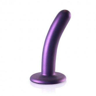 SMOOTH SILICONE G-SPOT DILDO - 5'' / 12 CM