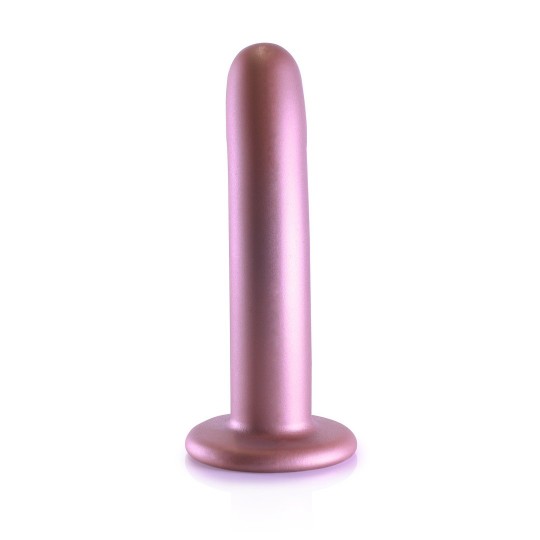 SMOOTH SILICONE G-SPOT DILDO - 6&#039; / 14,5 CM