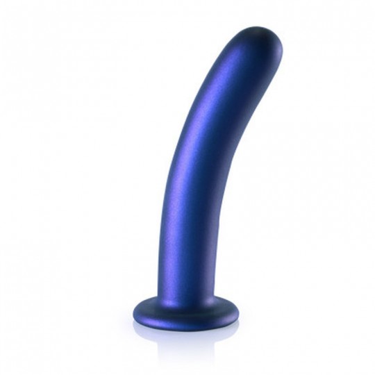 SMOOTH SILICONE G-SPOT DILDO - 7&#039; / 17 CM