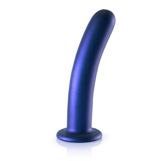 SMOOTH SILICONE G-SPOT DILDO - 7\&#039;\&#039; / 17 CM