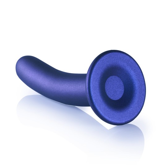 SMOOTH SILICONE G-SPOT DILDO - 7&#039; / 17 CM