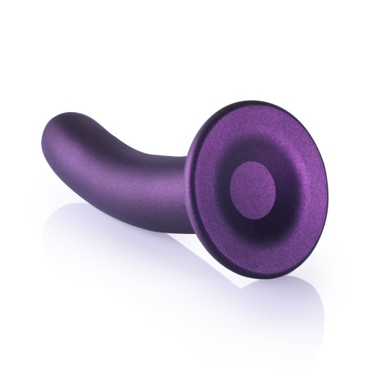 SMOOTH SILICONE G-SPOT DILDO - 7\&#039;\&#039; / 17 CM