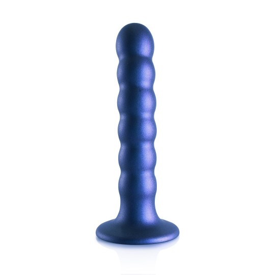 BEADED SILICONE G-SPOT DILDO - 5\&#039;\&#039; / 13 CM