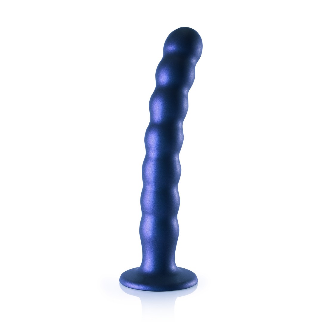 BEADED SILICONE G-SPOT DILDO - 8&#039; / 20,5 CM