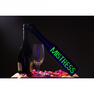 MISTRESS PADDLE - GLOW IN THE DARK